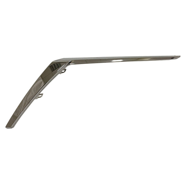 Bumper Molding Front Driver Side Nissan Kicks 2021-2023 Smoked Chrome , Ni1046113