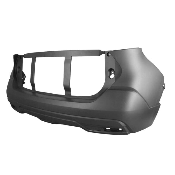 Bumper Rear Ptm Fully Textured With Upper Driver Side/Passenger Side Nissan Kicks 2018-2019 Primed Without Park Assist Sensor Capa , Ni1100328C