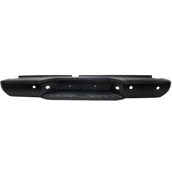 Bumper Step Face Nissan Frontier 2013-2021 Bar Rear Ptm With Park Assist Sensor/ Reinforcement/Both Pads , Ni1103126