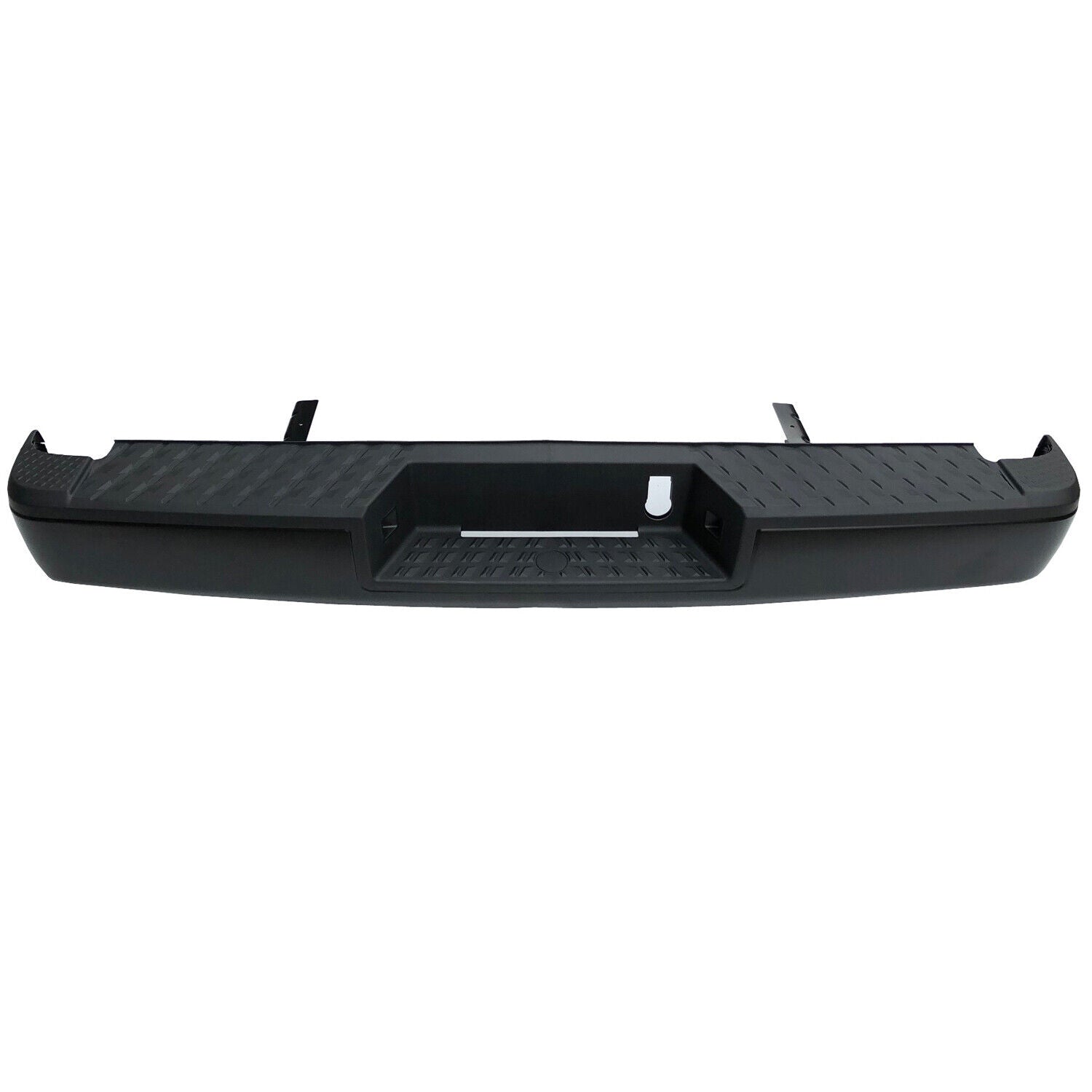 Pare-chocs arrière noir pour Nissan Titan 2017-2019 avec barre stabilisatrice/coussinet, sans capteur d'aide au stationnement, NI1103130 - Hunt Parts