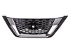 Grille Front Nissan Murano 2019-2023 Ptd Black With Chrome Molding Without Camera , Ni1200310