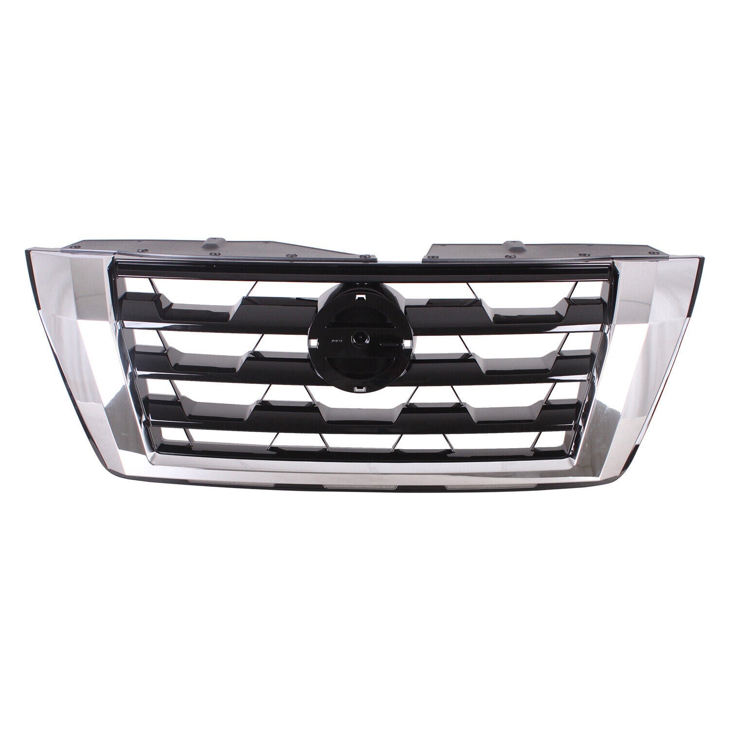 Calandre avant Nissan Armada 2021-2024, noir laqué avec chrome, NI1200326