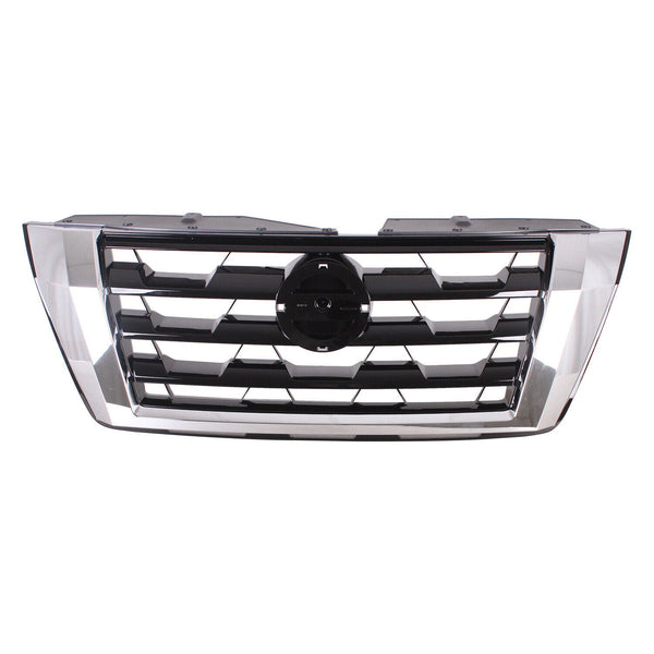 Grille Front Nissan Armada 2021-2022 Ptd Black With Chrome Front Ame Use Without Camera , Ni1200326