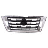 Grille Front Nissan Armada 2021-2022 Ptd Black With Chrome Front Ame Use With Camera , Ni1200327