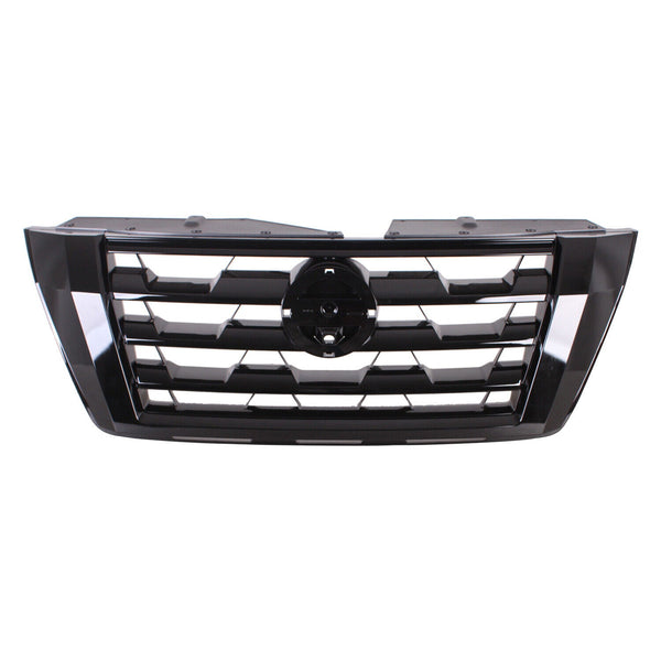Grille Front Nissan Armada 2021-2022 Ptd Black With Black Front Ame Use With Camera , Ni1200328
