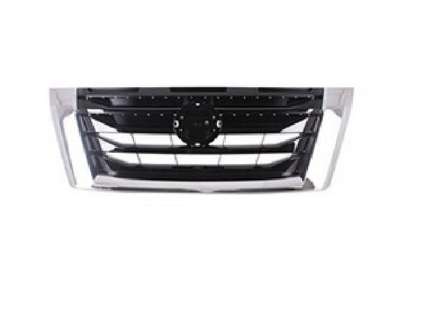 Grille Front Nissan Pathfinder 2022-2023 Ptd Black With Chrome Molding Exclude Rock Greek Models , Ni1200331