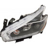2018 Nissan Murano Head Lamp Driver Side Halogen With Black Bezel , NI2502260U