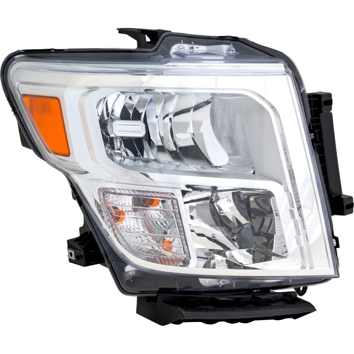 Phare halogène côté passager pour Nissan Titan XD (2020-2024), référence NI2503280