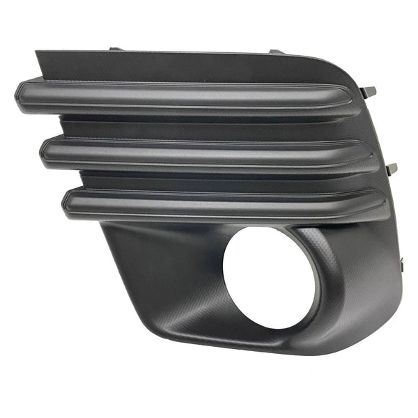 Fog Lamp Bezel Front Driver Side Subaru Forester 2022-2023 All Black For Use With Round Halogen Fog Lamps Exclude Wilderness/Sprt , Su1038131