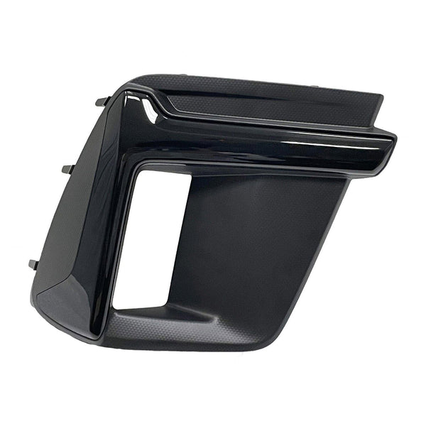 Fog Lamp Bezel Front Passenger Side Subaru Forester 2022-2023 Ptd Gloss Black Sprt Models With Vertical Led Fog Lamps , Su1039130