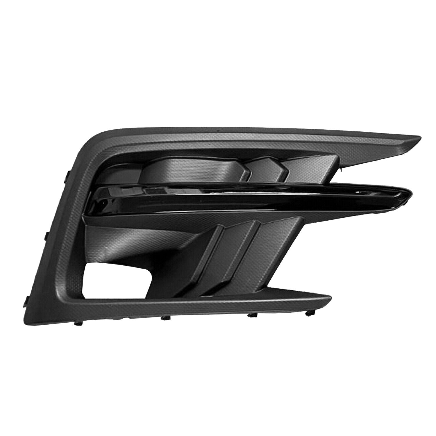 Enjoliveur de feu antibrouillard avant côté passager pour Subaru Ascent 2021-2022, noir texturé avec moulure noire phosphatée, SU1039134 - Hunt Parts