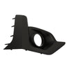 Fog Lamp Bezel Front Passenger Side Subaru Crosstrek 2021-2023 Textured Black For 2.0 , Su1039135