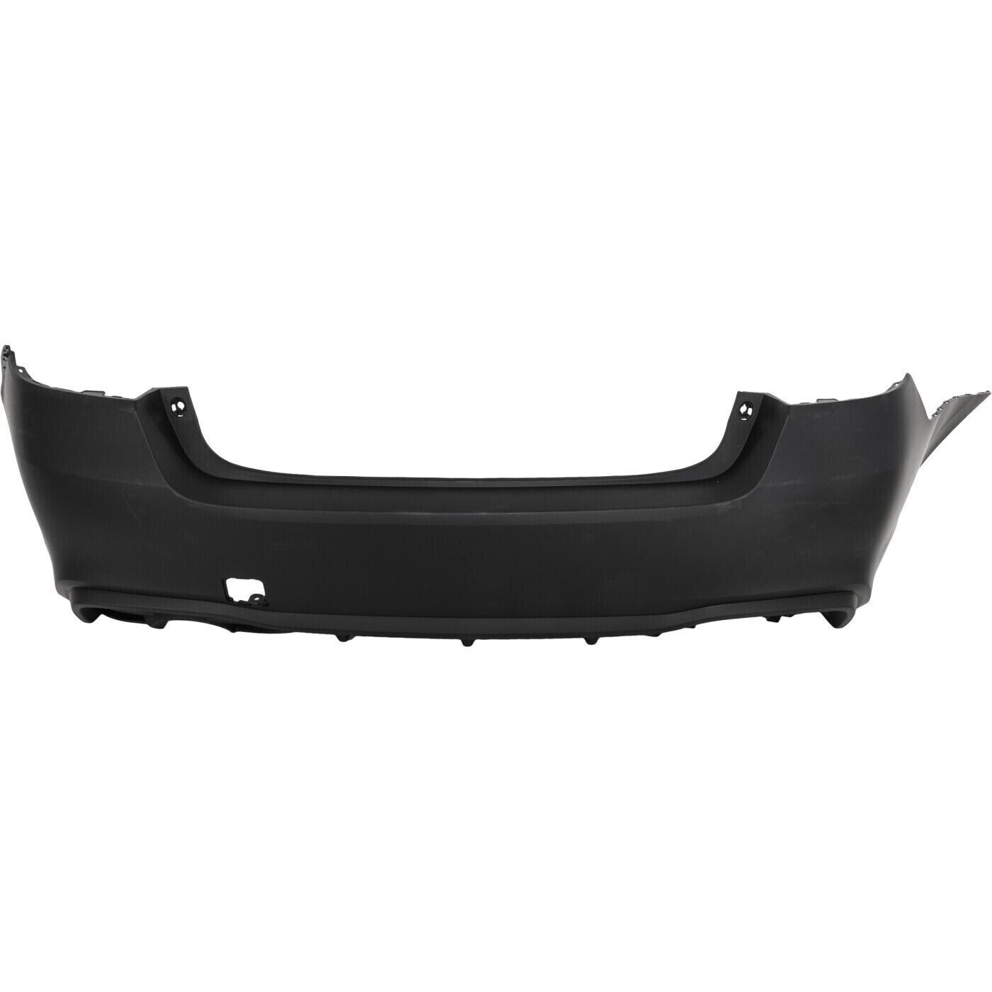 Pare-chocs arrière supérieur Subaru Legacy 2018-2019, partie inférieure apprêtée et texturée, sans capteur d'aide au stationnement, SU1100181 - Hunt Parts
