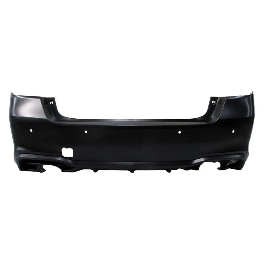 Pare-chocs arrière supérieur Subaru Legacy 2018-2019 apprêté, partie inférieure texturée avec capteur d'aide au stationnement, référence SU1100182C - Hunt Parts