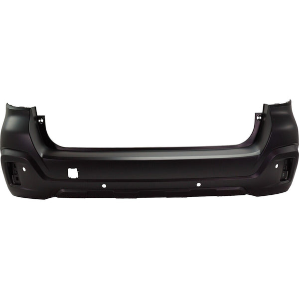 Bumper Rear Upper Subaru Outback 2018-2019 Smooth Primed Ptm With Textured Lower Finish / Park Assist Sensor , Su1100190