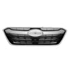 Grille Front Subaru Outback 2020-2022 Gloss Silver With Chrome Molding Without Emblem Exclude Wilderness For 2.4L , Su1200191