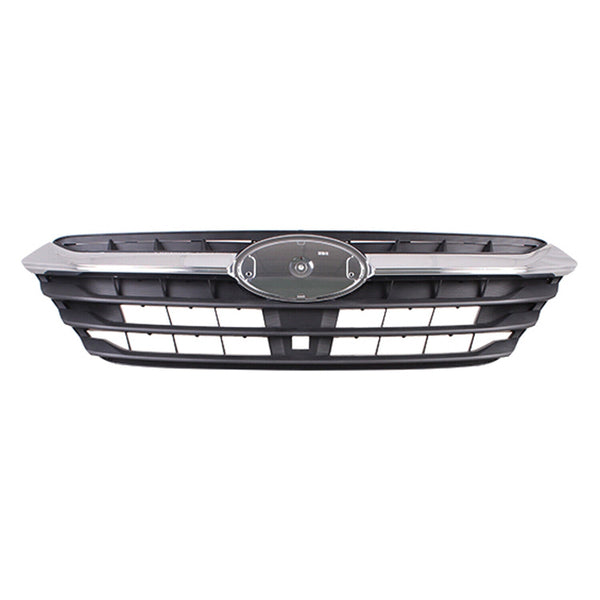 Grille Front Subaru Legacy 2020-2022 Matte Black With Chrome Molding Without Emblem For 2.5 Exclude Sprt Sedan , Su1200194