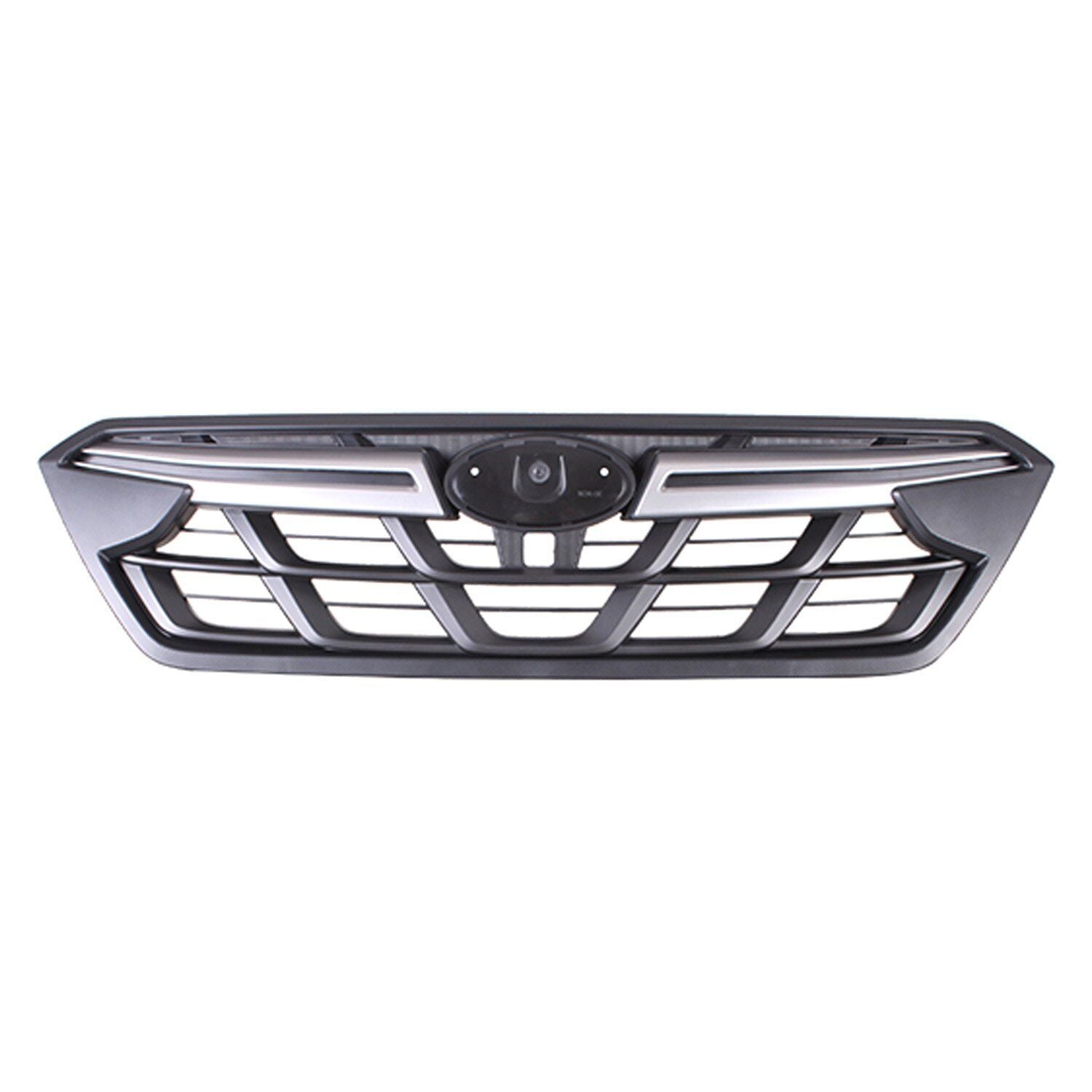 Calandre avant Subaru Crosstrek 2021-2023 noire avec moulure supérieure argentée et insert noir, sans emblème, pour 2 modèles, SU1200196 - Hunt Parts