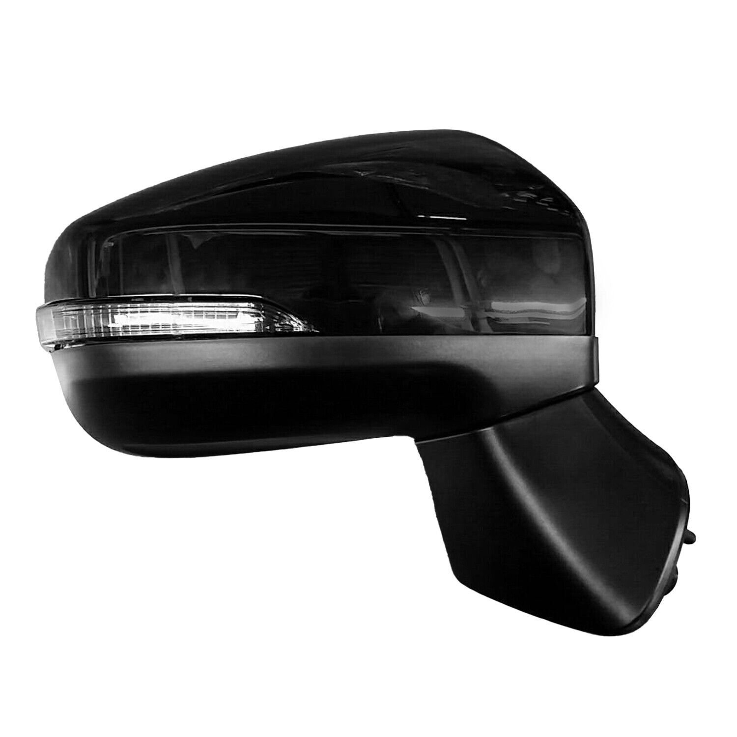 Rétroviseur extérieur côté passager pour Subaru Legacy 2018-2019, capuchon noir chauffant, clignotant intégré, SU1321148 - Hunt Parts