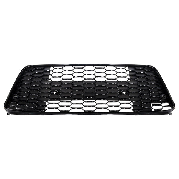 Grille Front Lower Toyota Sienna 2021-2023 Ptd Black Mesh With Park Assist Sensor , To1036250