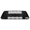Grille Front Lower Toyota Sienna 2021-2023 Ptd Black Mesh With Park Assist Sensor , To1036250