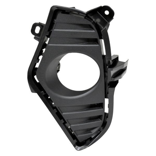 Fog Lamp Bezel Front Passenger Side Toyota Rav4 2019-2023 Gloss Black Exclude Le , To1039258