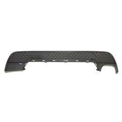 2020 2021 toyota corolla sedan bumper rear lower gloss dark gray se xse with dual exhaust capa