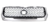 Grille Front Toyota Tundra 2018-2021 Chrome With Light Gray Honeycomb Center , To1200453