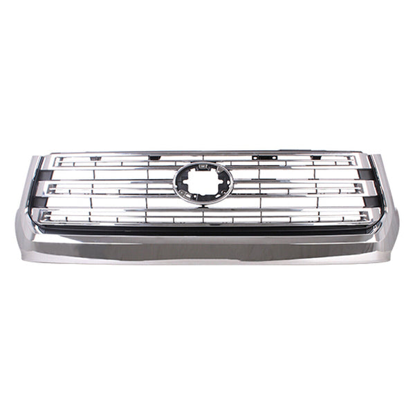 Grille Front Toyota Tundra 2018-2021 Chrome With Chrome Bars 1794 Edition , To1200458