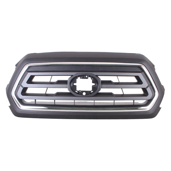 Grille Front Toyota Tacoma 2020-2023 Ptm With Black Center/ Chrome Outer Molding For Sr5 Model , To1200469