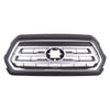 Grille Front Toyota Tacoma 2020-2023 Ptm With Silver Center/Chrome Outer Molding For Ltd Models , To1200470