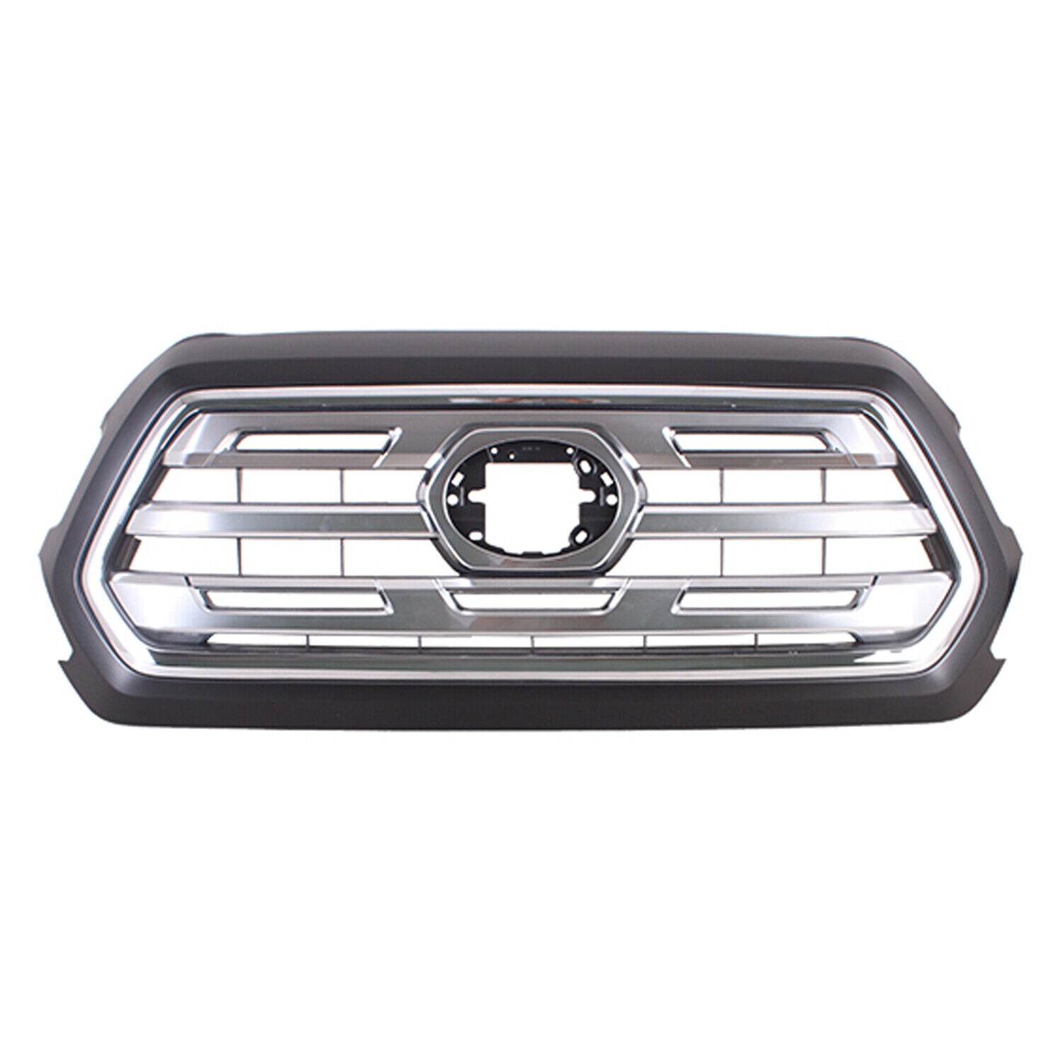 Calandre avant Toyota Tacoma 2018-2019 PTM avec centre chromé, modèle Ltd, TO1200475 - Hunt Parts