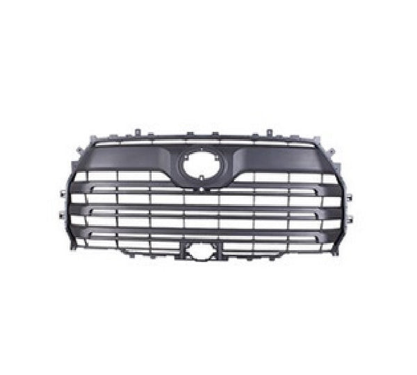 Grille Front Toyota Tundra 2022-2023 Textured Dark Gray With Camera Without Outer Molding / Emblem , To1200490