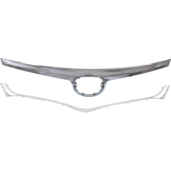 Grille Molding Toyota Avalon 2013-2015 Chrome , To1210106