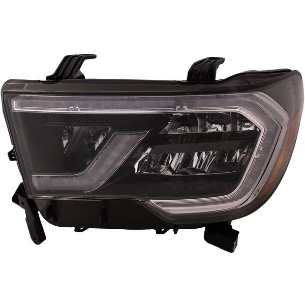 Head Lamp Driver Side Toyota Sequoia 2018-2022 Exclude Paltinum High Quality , To2502267