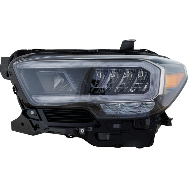 Head Lamp Driver Side Toyota Tacoma 2020-2023 Led Exclude Trd Pro/Logo Chrome Housing Capa , To2502291C