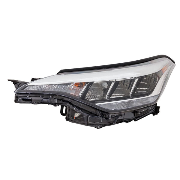 Head Lamp Driver Side Toyota Chr 2020-2022 Led Without Adaptive Lamps Without Signal Bulbs Turkey Built High Quality , To2502298