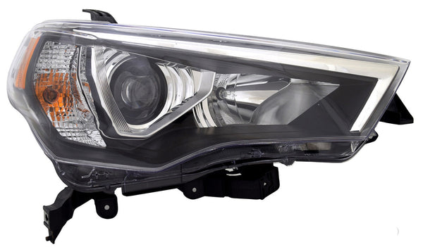 Head Lamps Passenger Side Toyota 4Runner 2021-2023 With Adaptive High Quality , To2503309