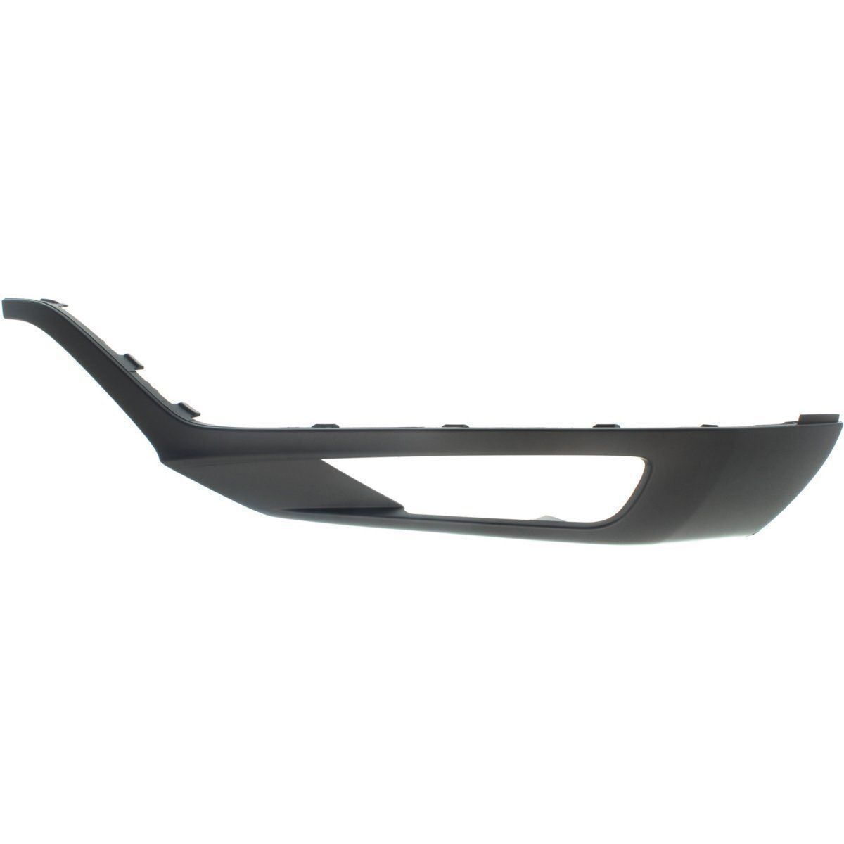 Pare-chocs avant extérieur côté conducteur Volvo XC90 2016-2019, finition noire, référence VO1093112C - Hunt Parts