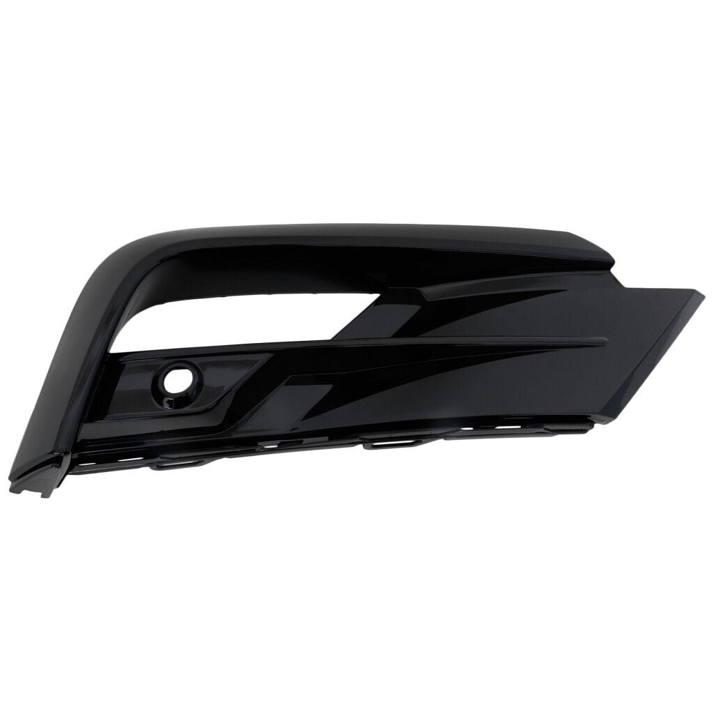 Calandre avant côté passager pour Volkswagen Tiguan 2018-2021, partie supérieure, noir brillant, sans cache-trou, VW1039166 - Hunt Parts