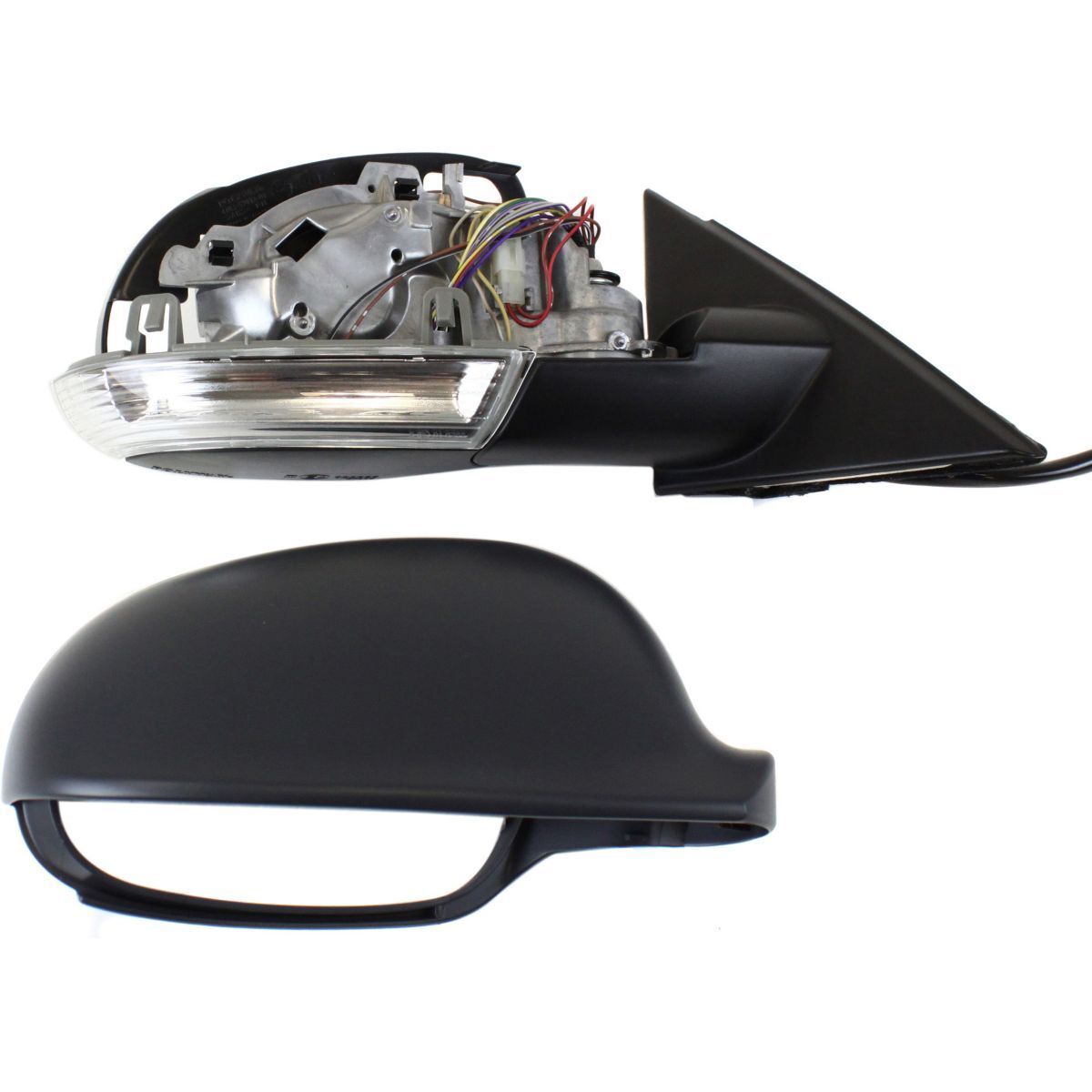 Rétroviseur extérieur droit électrique pour Volkswagen Passat (2003-2005), référence VW1321129