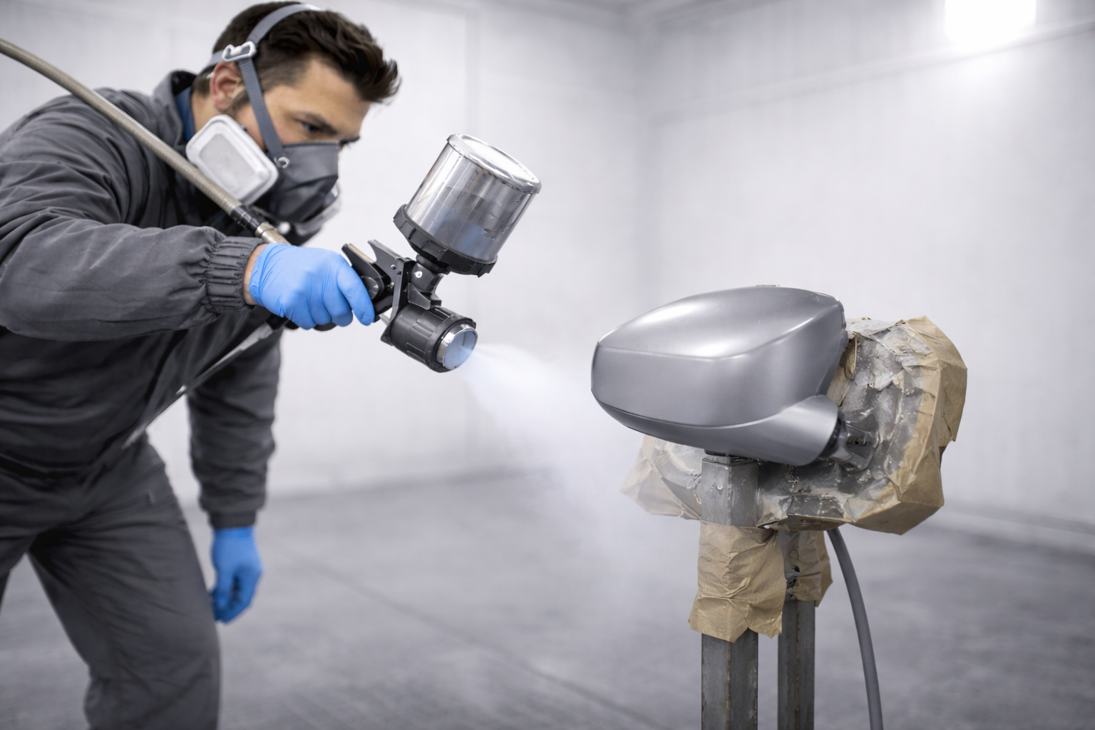 *La peinture miroir comprend l'apprêt, le ponçage et le vernis transparent - Hunt Parts