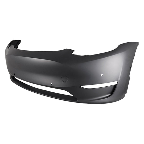 2020-2023 Tesla Tesla Y Bumper Front Primed With Tow Hook , TA1000102