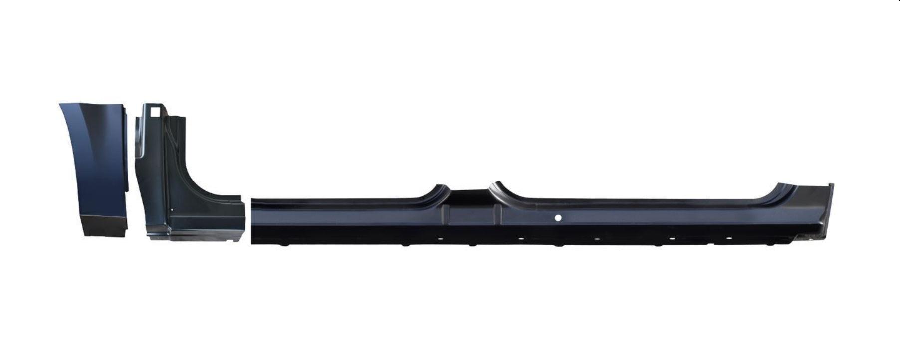 Bas de caisse côté passager Chevrolet Silverado 2500 2007-2010 Crew Cab, style d'origine, 0864-110