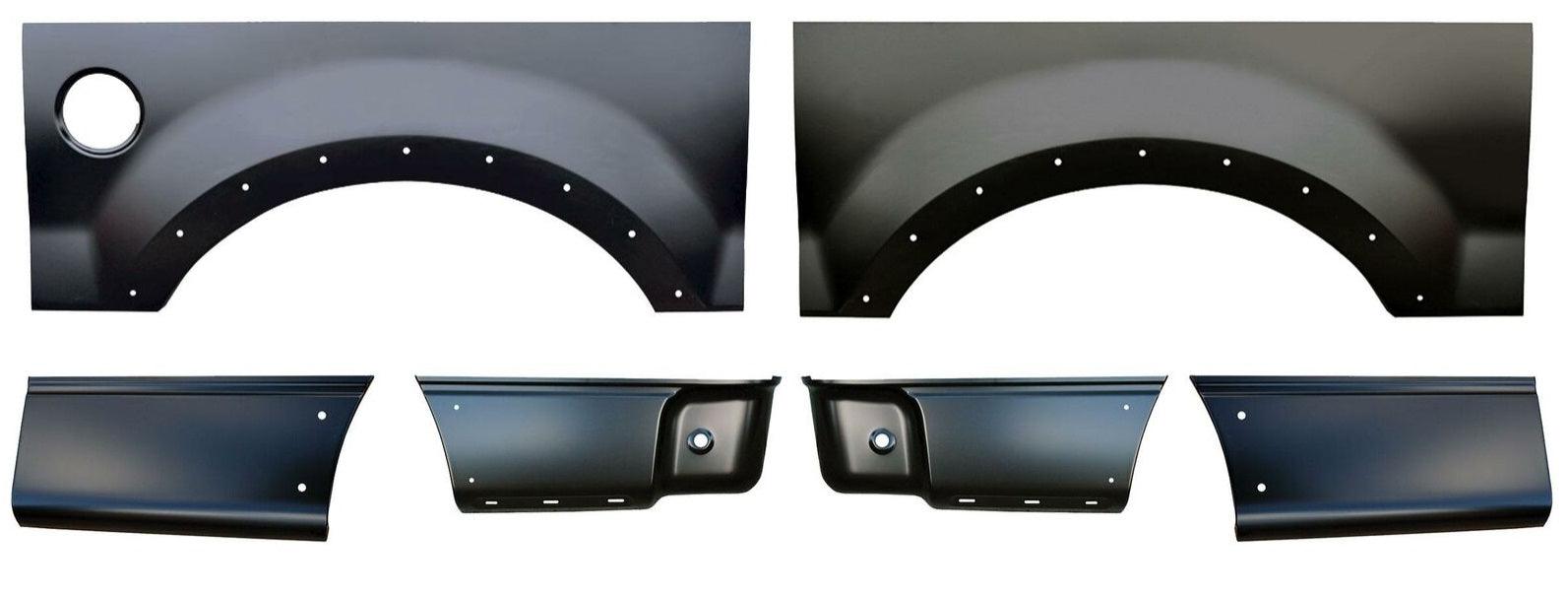 Passage de roue arrière supérieur côté passager Ford Ranger 1993-2011, 1991-148R