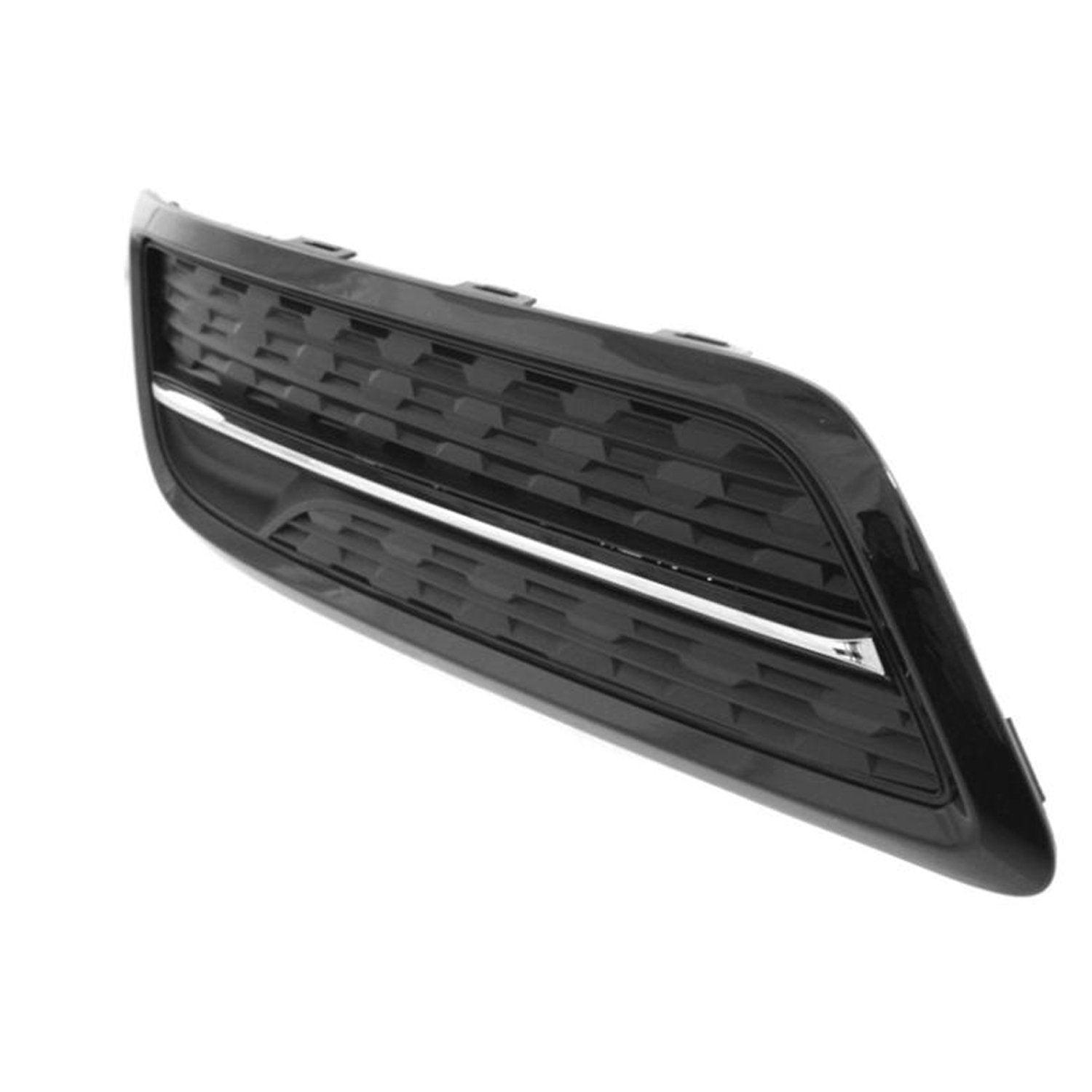 Cache antibrouillard avant côté conducteur pour Acura MDX 2014-2016, noir/chrome, AC1038105