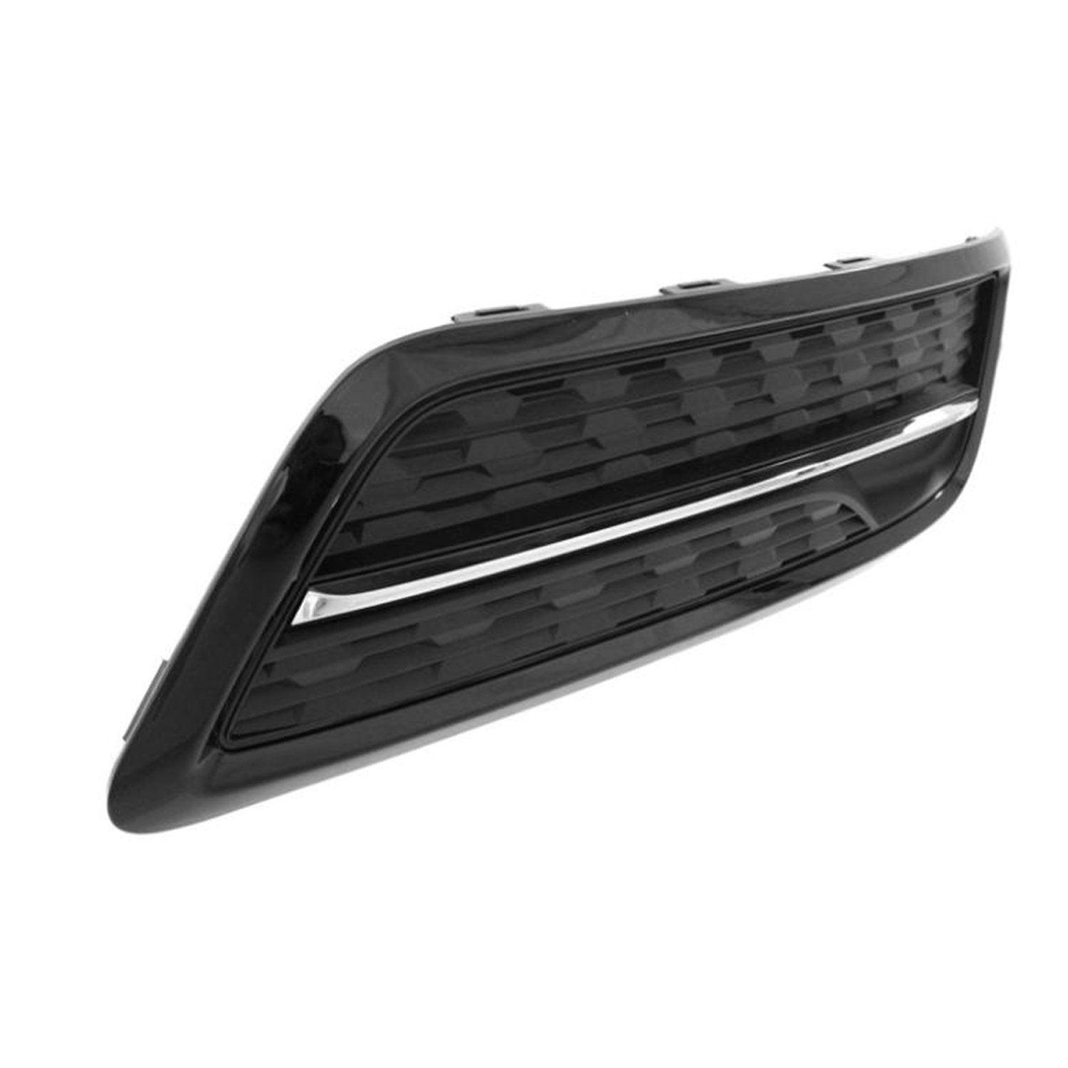 Cache antibrouillard avant côté passager pour Acura MDX 2014-2016, noir/chrome, AC1039105