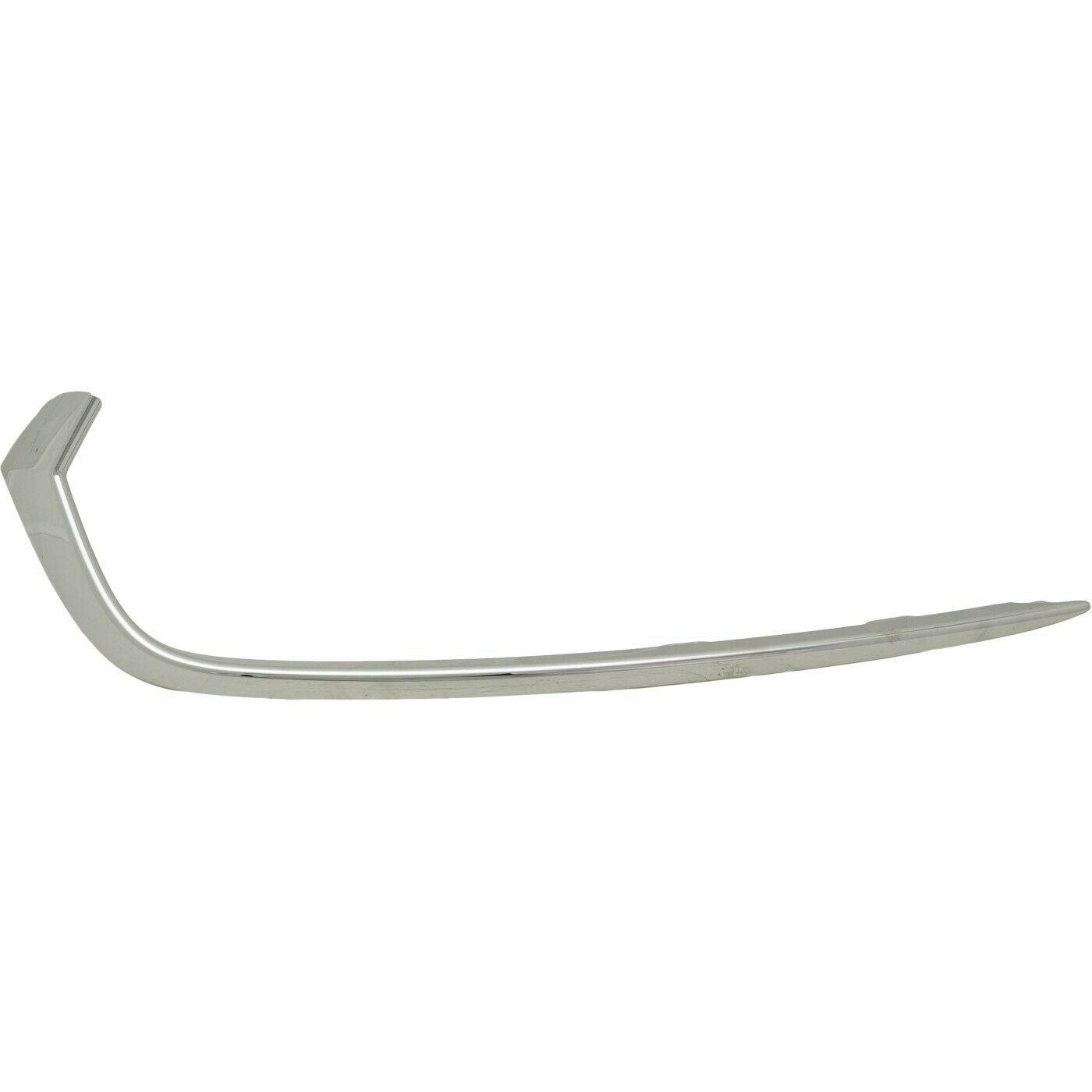 Moulure de pare-chocs avant côté conducteur, chromée, pour Acura TLX 2018-2020 (sans A-Spec), AC1046101