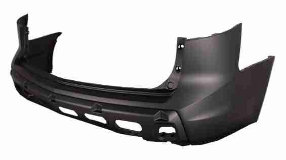 Pare-chocs arrière Acura MDX 2007-2009, apprêté, qualité économique, AC1100152U