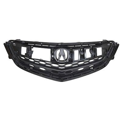2015-2017 Acura Tlx Grille Matte Black Exc Moulding